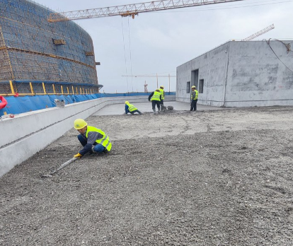 总口管理区轻集料混凝土施工流程及注意事项